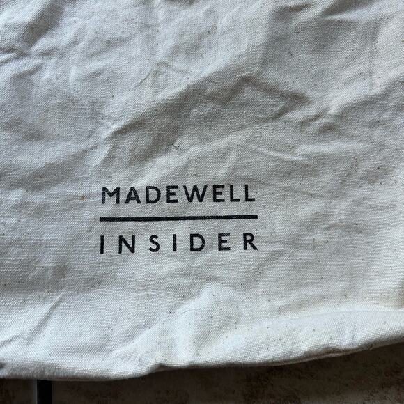 Madewell Insider Canvas Tote With Rainbow Wave‎ 19.5" x 16.75" - Picture 4 of 10
